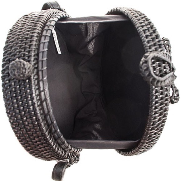 💐LAST 1️⃣💐Black Circular Rattan/Round Bag - Picture 3 of 6